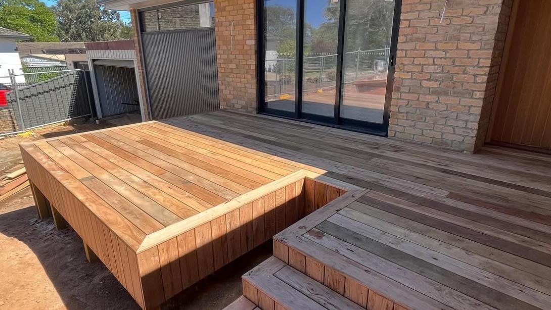 Hardwood Deck