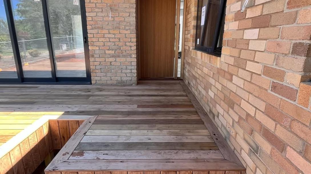 Hardwood Deck