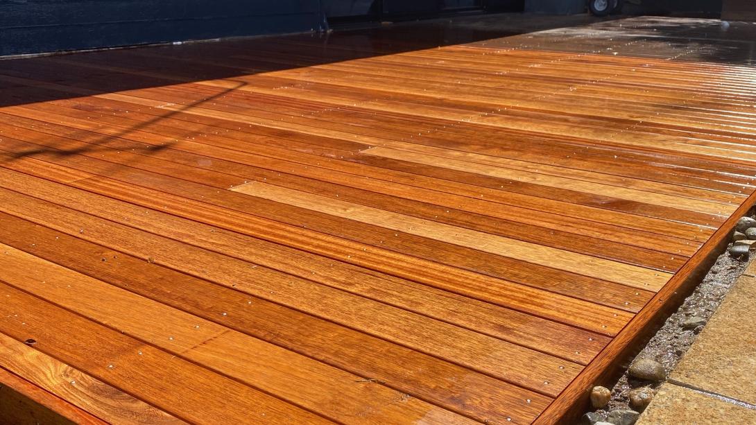 Timber Deck Close up